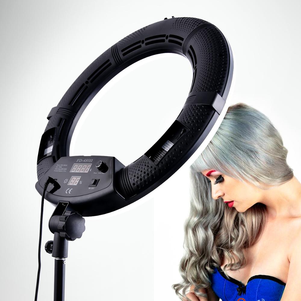 Led Ring Light - 18인치 LED 링 라이트 넷 레드