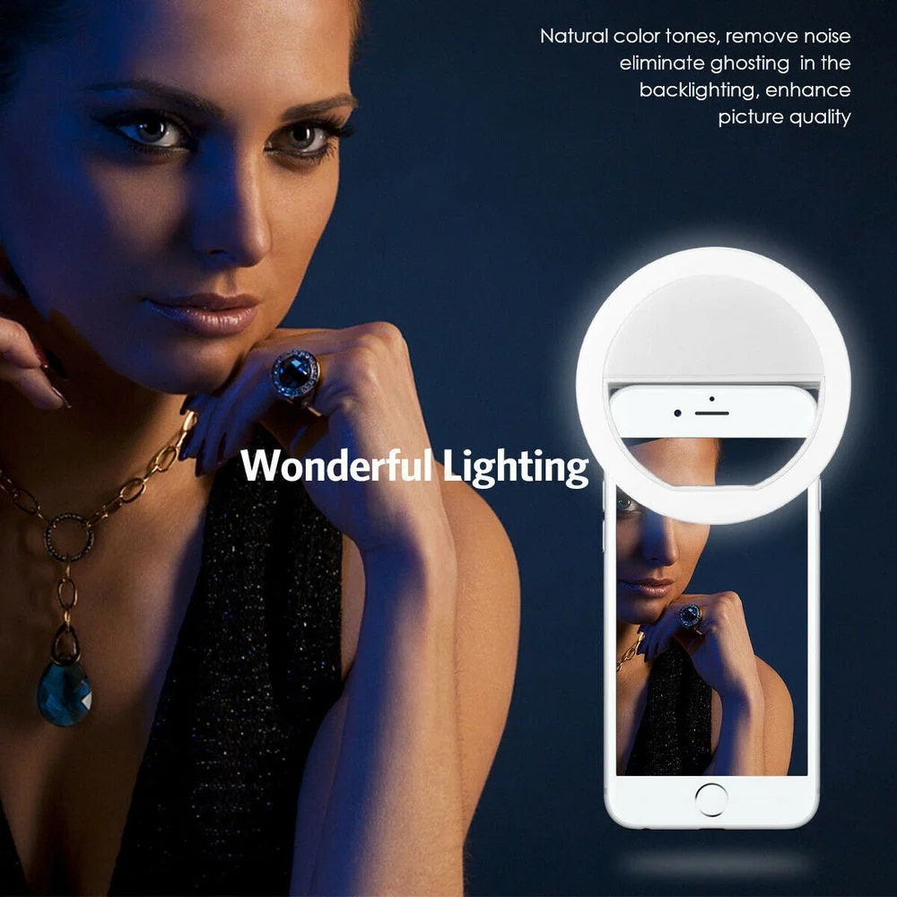 LED 셀카 조명 USB 충전식 LED 셀카 링 라이트 - Led Ring Light 리뷰 및 가격
