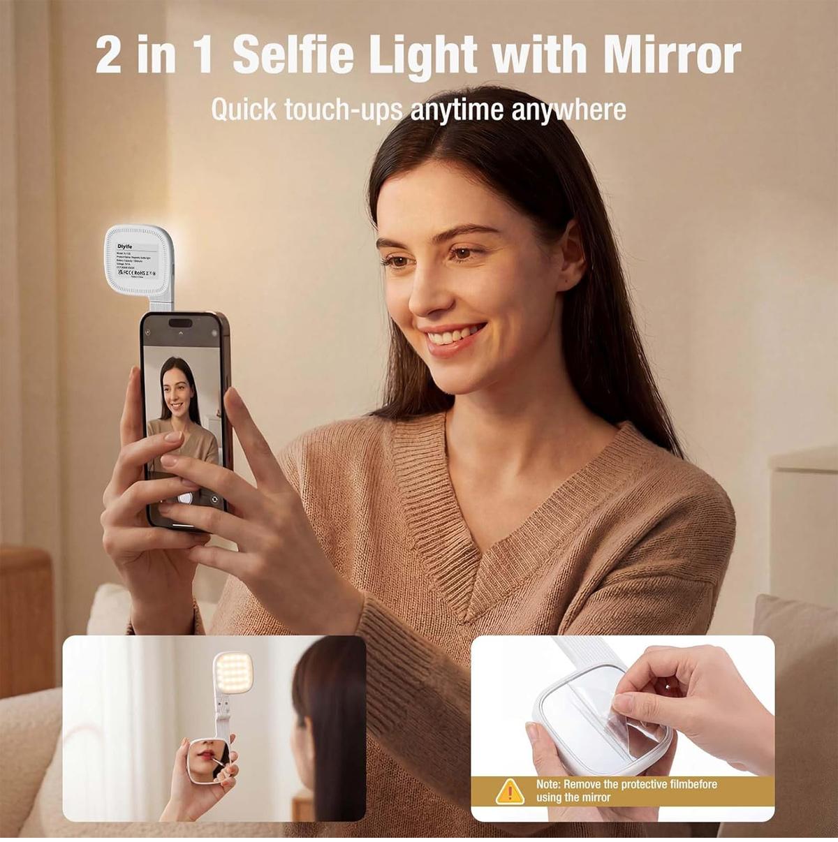 접이식 Dimmable 채우기 빛 무선 휴대용 소형 산 - Led Ring Light 리뷰 및 가격