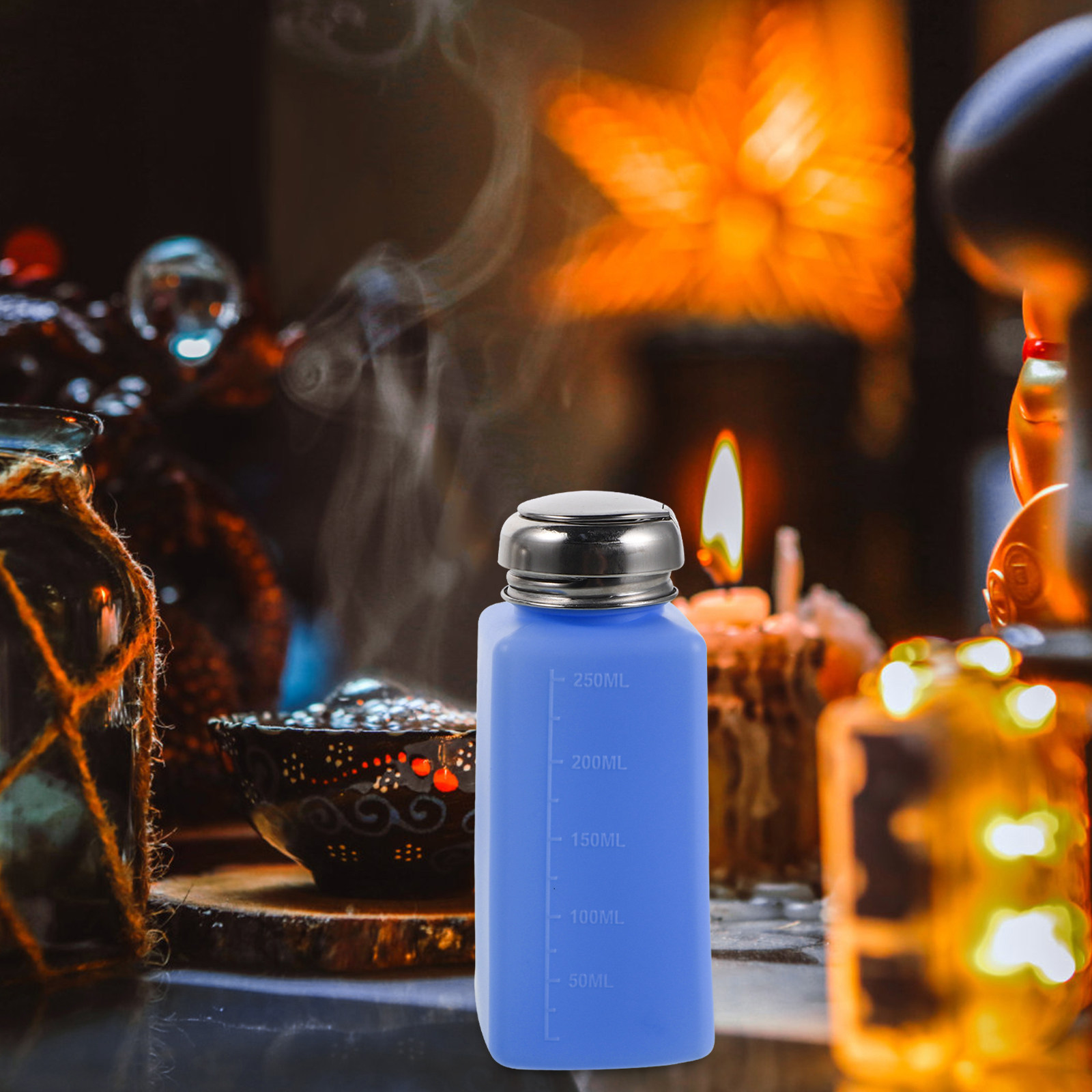 5Pcs 스테인레스 스틸 알루미늄 푸시 다운 펌프 병  - Makeup And Beauty 리뷰 및 가격