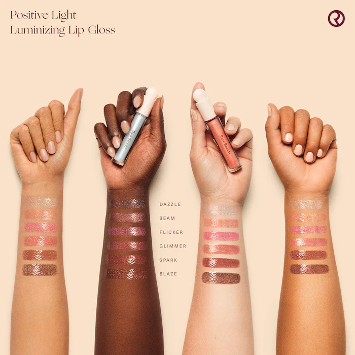 패션 레어 뷰티 포지티브 라이트 루미나이징 립글로스 라 - Rare Beauty Makeup Highlighter 리뷰 및 가격