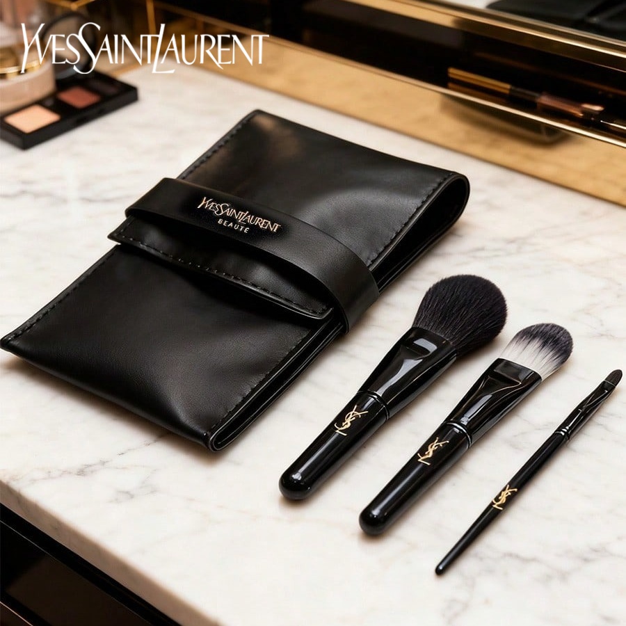 YSL 모델 3종 에센셜 통합 메이크업 브러쉬 키트에는 - Ysl Beauty Makeup 리뷰 및 가격
