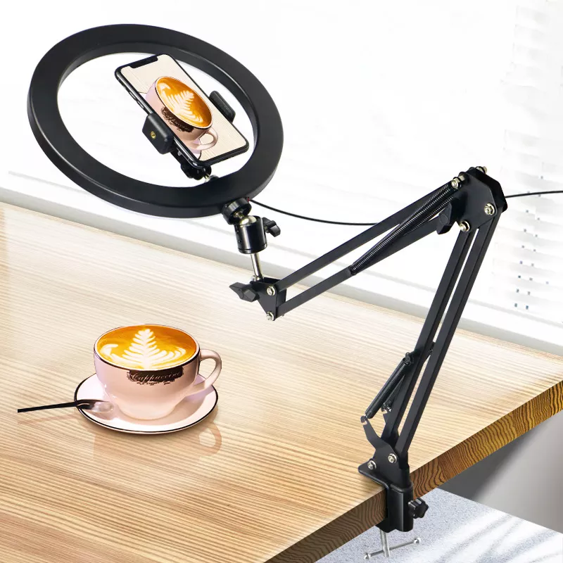 휴대폰 데스크탑 비디오 촬영 테이블 수평 스마트폰 삼각 - Led Ring Light 리뷰 및 가격