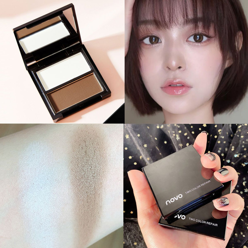 노보 투톤 메이크업 디스크 파우더 방수 하이 글로스 노 - Beauty Makeup Novo 리뷰 및 가격