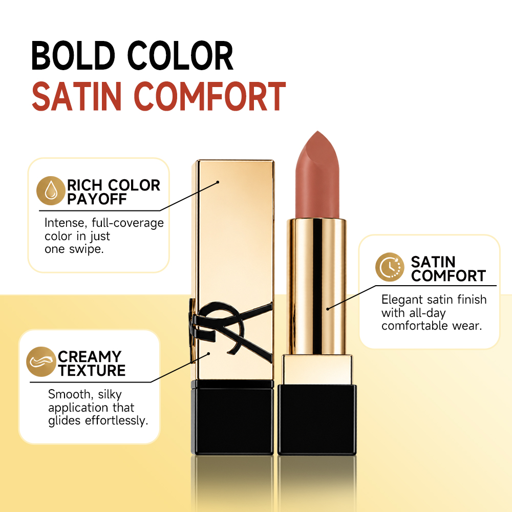 YSL 루즈 푸르 꿀튀르 새틴 립스틱 미니 NM 누 뮤 - Ysl Beauty Makeup 리뷰 및 가격